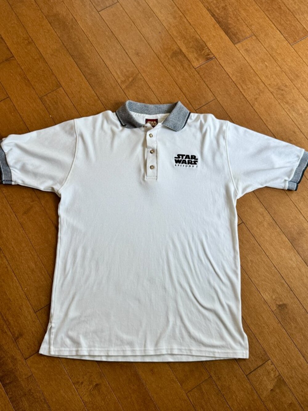 Vintage 1999 Star Wars Episode I: The Phantom Menace Pepsi promotional polo